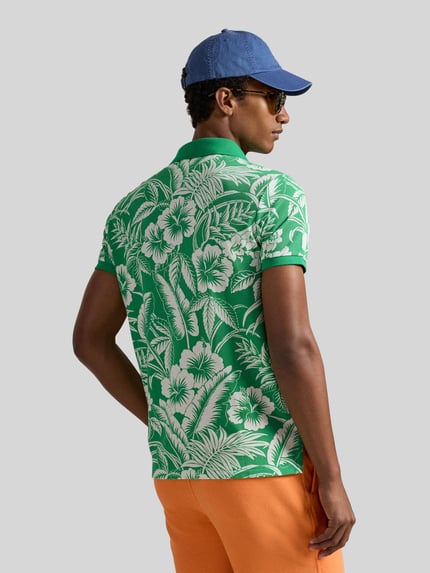 Polo Ralph Lauren Regular Fit Poloshirt aus reiner Baumwolle Gruen 5