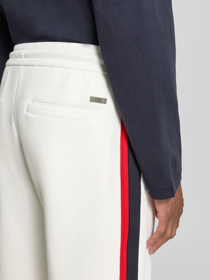 Armani Exchange Sweatpants mit elastischem Bund Weiss 3