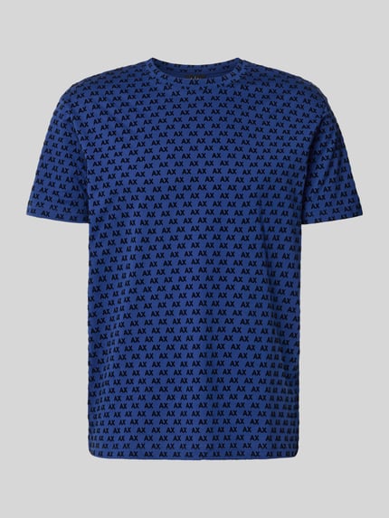 Regular Fit T-Shirt mit Allover-Print Shop The Look MANNEQUINE