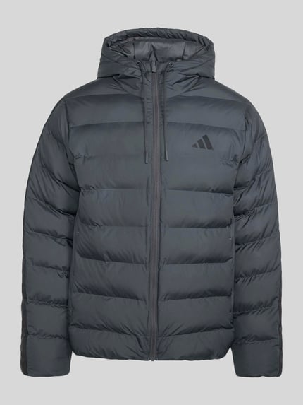 adidas Sportswear Regular Fit Steppjacke mit Kapuze Anthrazit 2
