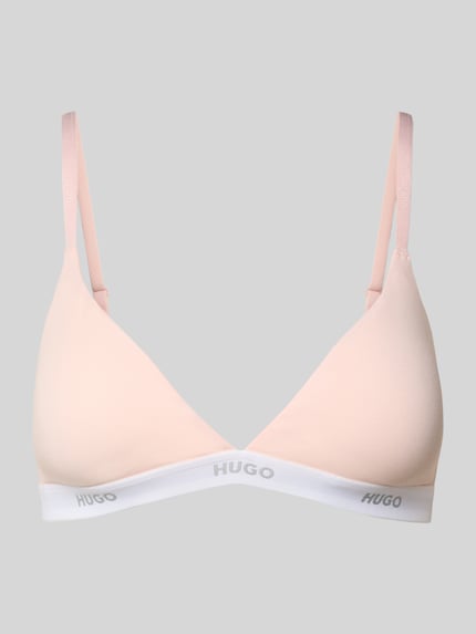 HUGO Beha van katoenmix, model 'HUGO ID TRIANGLE' Roze - 1