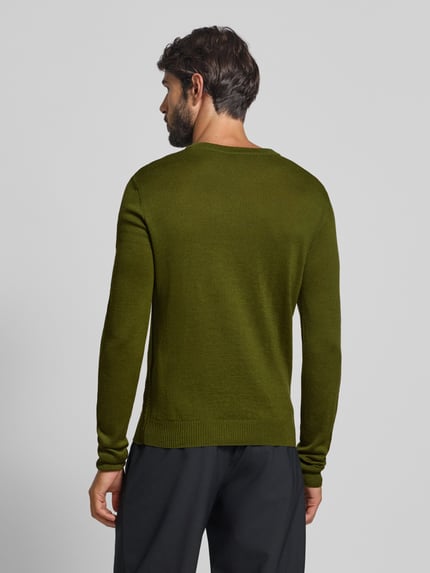 Manuel Ritz Strickpullover aus Woll-Mix Ocean 5