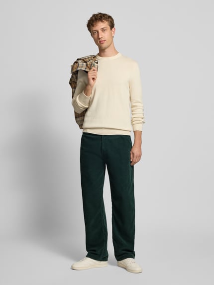 Edwin Cordhose mit Eingrifftaschen Modell 'MATRIX PANT' Dunkelgruen 1