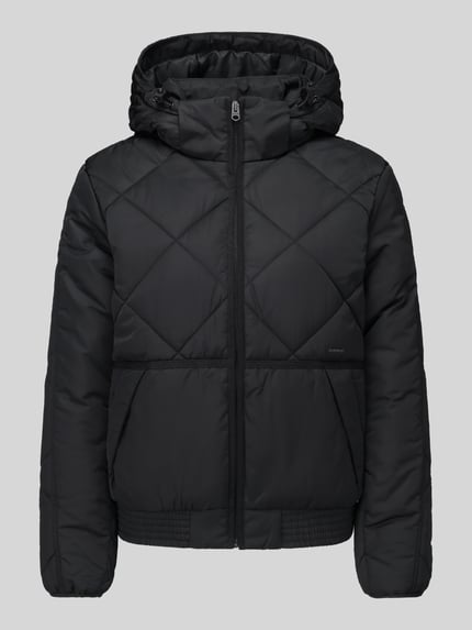 G-Star RAW Regular Fit Steppjacke mit Kapuze Black 2