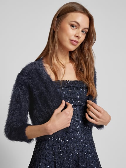 VM by Vera Mont Bolero met 3/4-mouwen Donkerblauw - 3