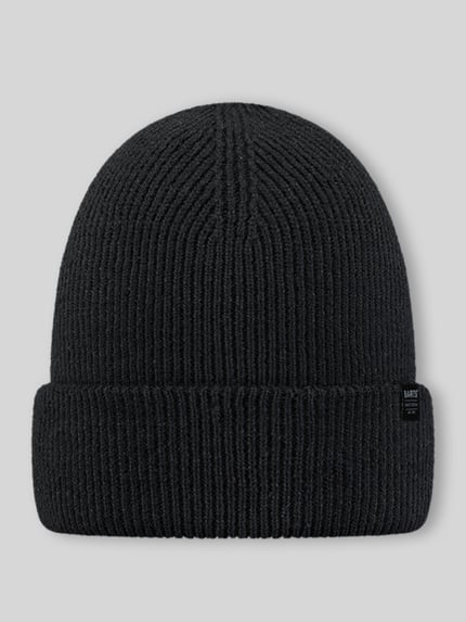 Barts Mütze mit Label-Patch Modell 'KINABALU' Black 1