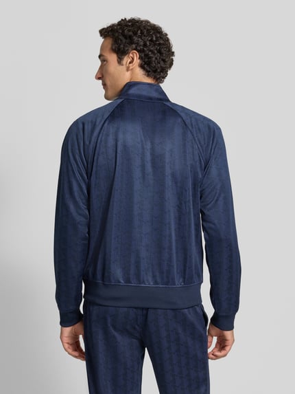 Lacoste Regular Fit Sweatjacke mit Logo-Patch Dunkelblau 5