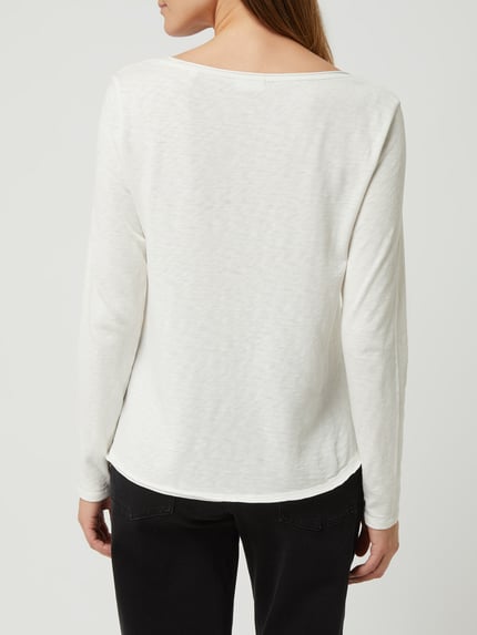 Marc O'Polo DENIM Shirt met lange mouwen van biologisch katoen Wit - 6