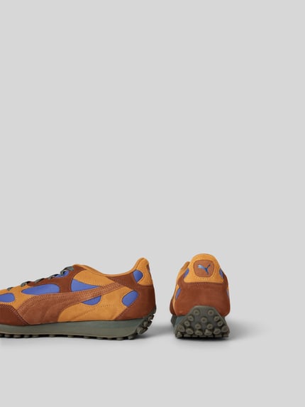 PUMA Sneakers met contrastgarnering Chocoladebruin - 3