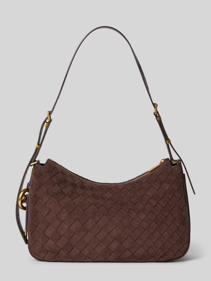 MICHAEL Michael Kors Torebka z naturalnej skóry model 'NOLITA' Ciemnobrązowy 3