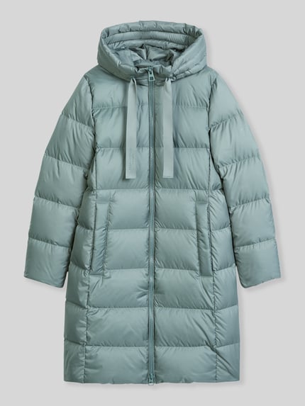 Marc O'Polo Daunenmantel mit Kapuze Aqua 2