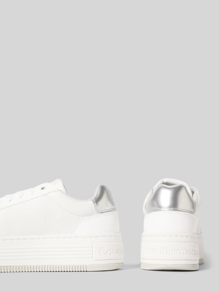 Calvin Klein Jeans Sneakers met vetersluiting Wit - 2