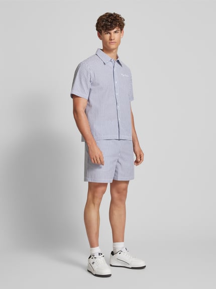 Sergio Tacchini Regular fit vrijetijdsoverhemd met 1/2-mouwen, model 'GALLIPOLI' Lichtblauw - 1