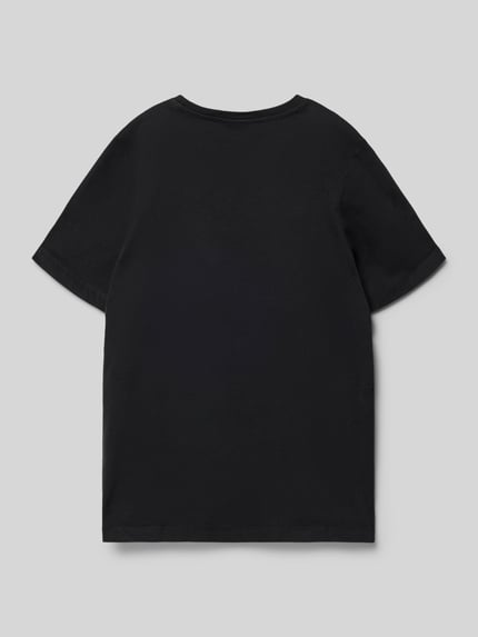 Produktfoto, Regular Fit T-shirt uit puur katoen van s.Oliver RED LABEL, look: effen kleuren, korte mouw, ronde hals, jersey, kinderkleding