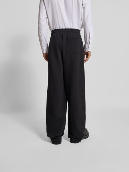 VETEMENTS Sweatbroek met labeldetail Zwart - 5