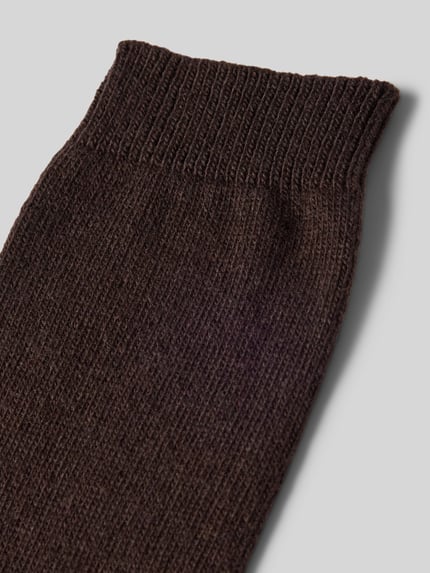 FALKE Sokken met hoogwaardige mix van wol en kasjmier, model 'COSY WOOL' Donkerbruin - 2