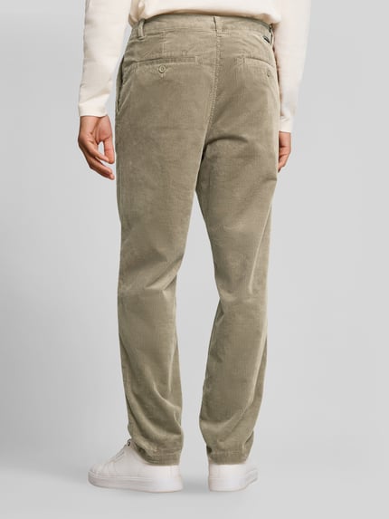Tom Tailor Denim Relaxed Fit Cordhose aus Baumwoll-Mix Mittelbraun 5