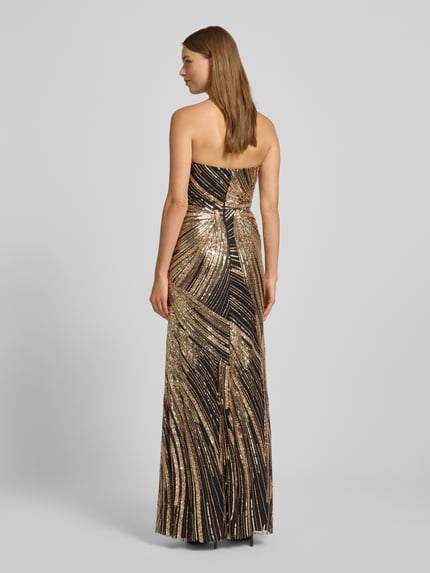LUXUAR FASHION Abendkleid im Off-Shoulder-Look Black 5