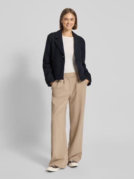 ONLY Regular Fit Jacke mit Teddyfell Modell 'VALERIA' Marine 1