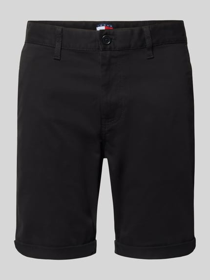 Slim Fit Chinoshorts aus Baumwoll-Mix Shop The Look MANNEQUINE