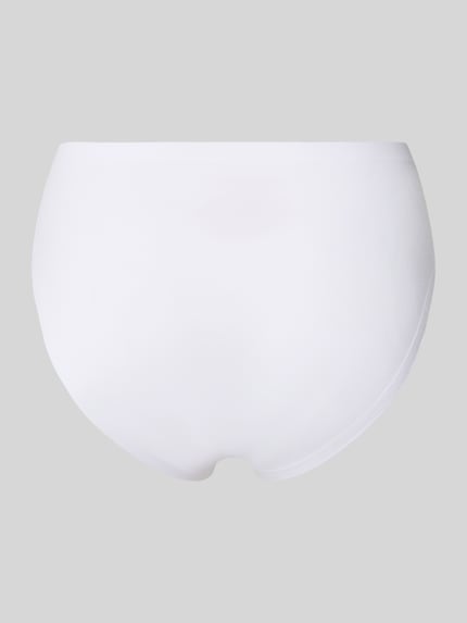 Produktfoto, witte slip van het Model 'Baretogo' van MAGIC Bodyfashion, mix van katoen en lyocell, nauwsluitend, elastische band, Set van 3
