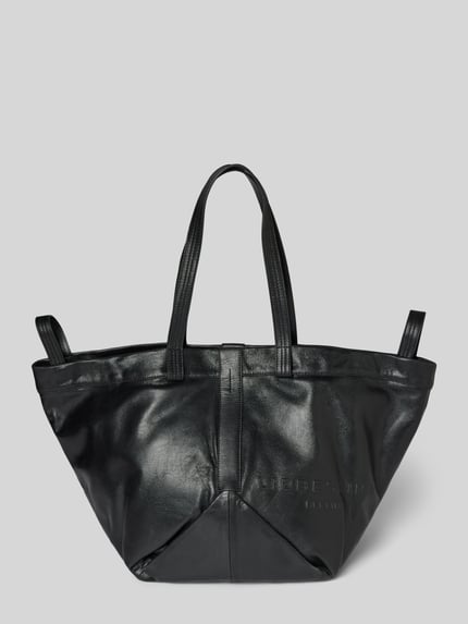 LIEBESKIND BERLIN Handtasche aus reinem Leder mit Label-Details Modell 'Elvira' Black 2