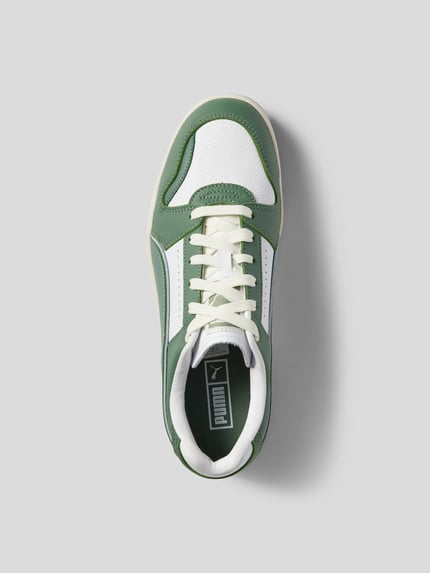 PUMA Sneakersy z detalem z logo Zielony 4