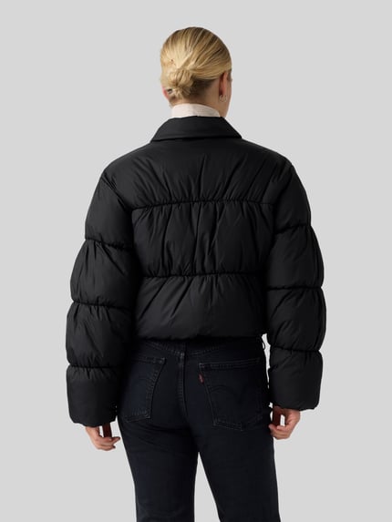 Levi's® Regular Fit Steppjacke mit Umlegekragen Modell 'PRESLEY' Black 5