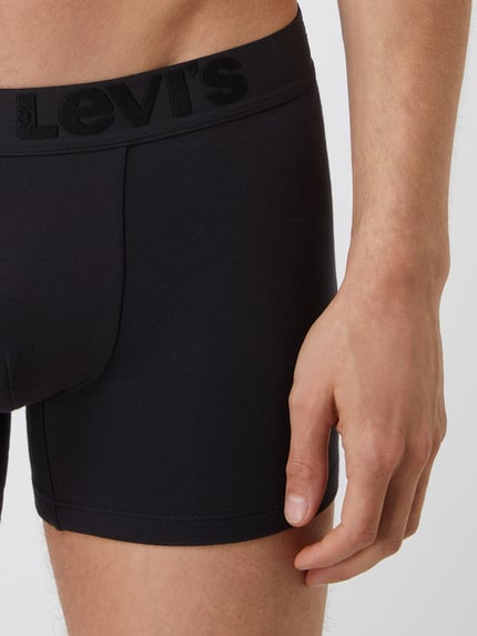 Levi's® Trunks mit Stretch-Anteil im 3er-Pack Mittelgrau Melange 3