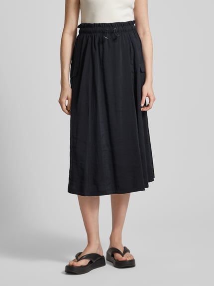 Milano Italy Midirok met cargozakken Zwart - 4