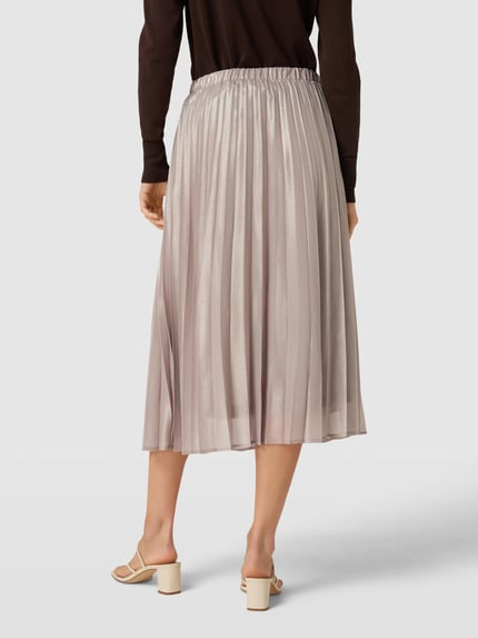 MORE & MORE Midirok met elastische band Taupe - 5