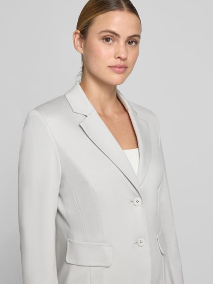 Marc Cain Slim Fit Blazer mit Pattentaschen Stein 3