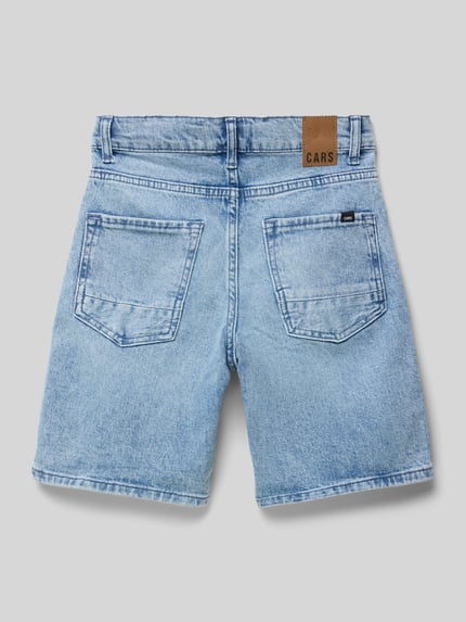 Cars Jeans Korte jeans met steekzakken, model 'WARDEN' Lichtblauw - 3