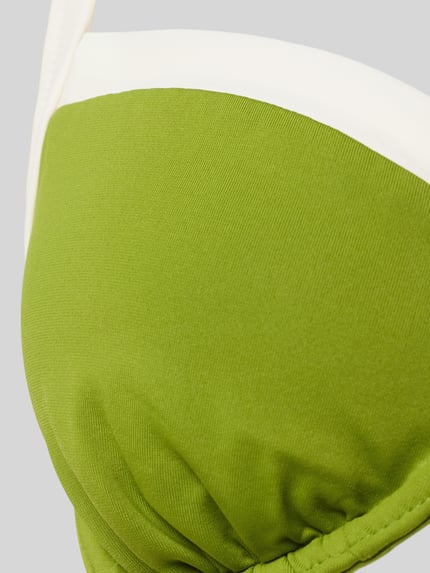 Marc O'Polo Bikinitop met beugels Lichtgroen - 2