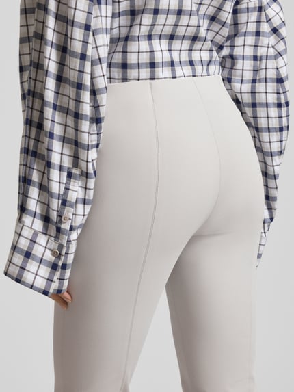 Raffaello Rossi Slim Fit Schlupfhose im 7/8-Design Hellgrau 3