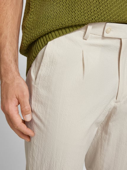 MANGO Anzughose mit Bundfalten Modell 'parma' Beige 3