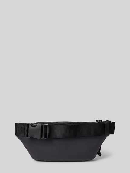 HUGO Bauchtasche mit Label-Print Modell 'Hans' Black 4