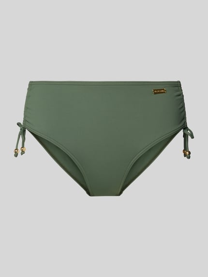 Bikinihose mit Label-Applikation Shop The Look MANNEQUINE