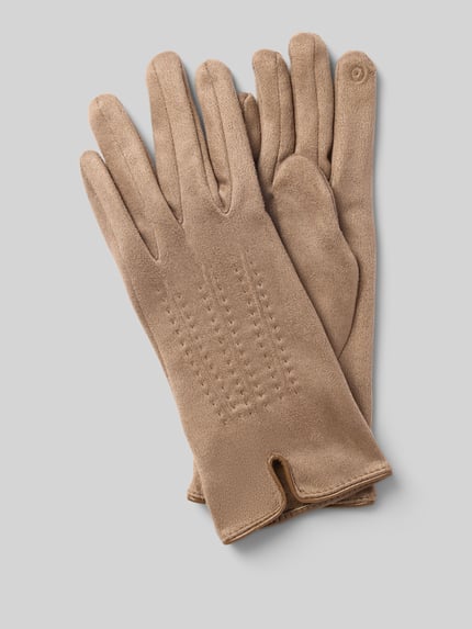EEM Handschuhe mit Touchscreen-Funktion Taupe 1