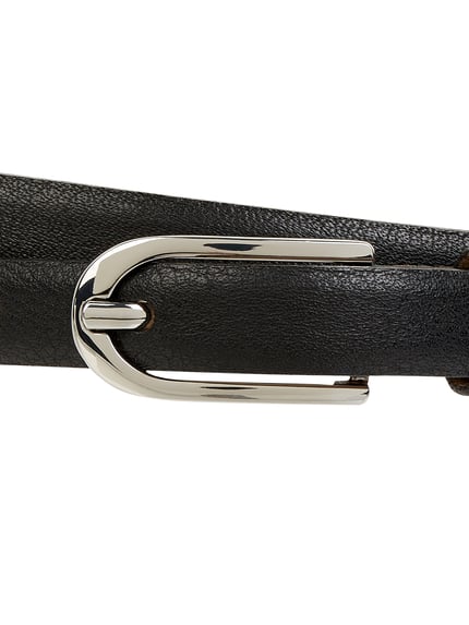 Weinmann Riem van echt rundleer model 'Savage' Zwart - 2