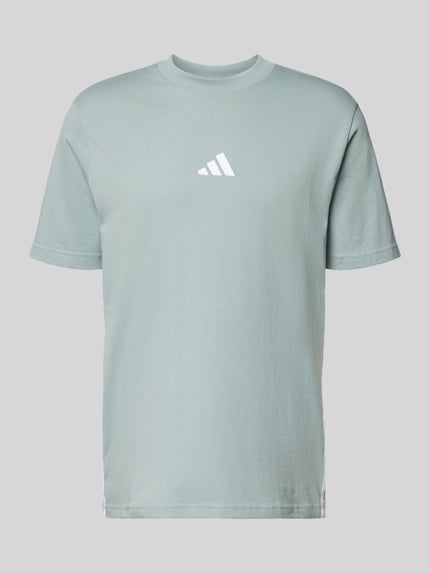 adidas Sportswear Regular Fit T-Shirt aus reiner Baumwolle Mint 2
