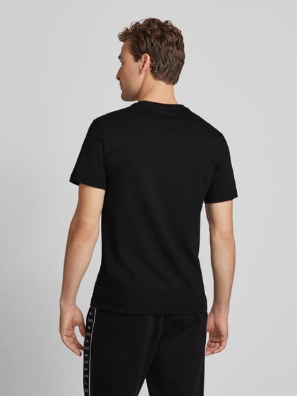 Lacoste T-Shirt mit Label-Stitching Modell 'Basic' Black 5