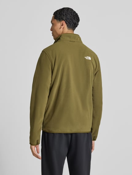 The North Face Fleecejacke mit Reißverschluss Modell 'GLACI' Oliv 5
