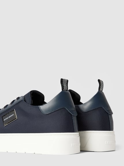 Antony Morato Sneakersy z detalem z logo model ‘New Metal’ Granatowy 3