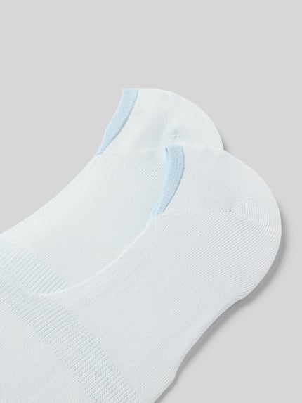 CK Calvin Klein Füßlinge mit Anti Rutsch Ferse im 2er-Pack Hellblau 2