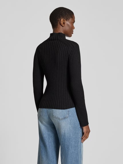 Marc O'Polo Turtleneck mit Raglanärmeln Flanell Melange 5