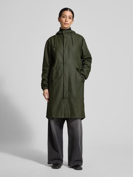 Rains Krój regular fit parka z kapturem Model 'Fishtail' Khaki 4