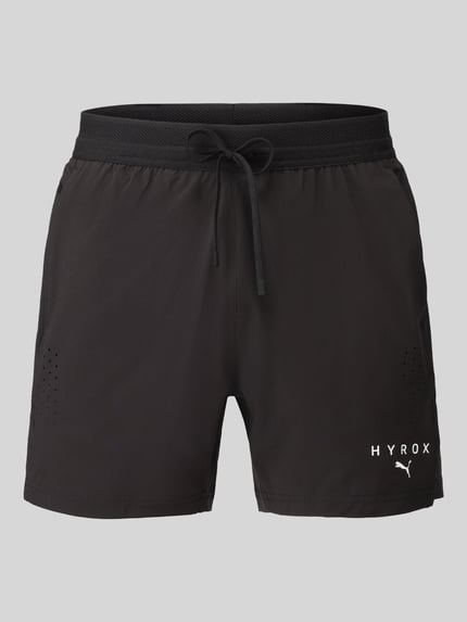 PUMA Performance Regular Fit Sportshorts mit Label-Print Black 2