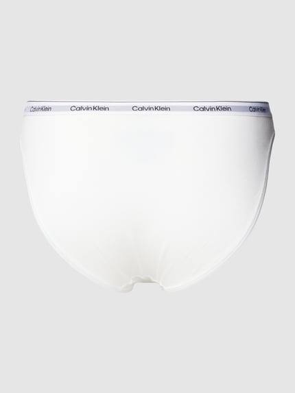 Calvin Klein Underwear Slip in effen design in een set van 3 stuks Lichtgrijs - 3