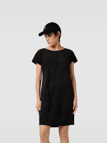 Juvia Midikleid mit Rundhalsausschnitt Black 4